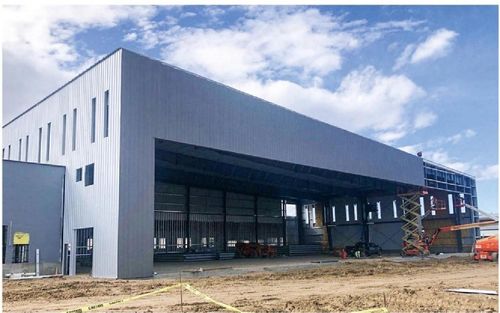 najnowsza sprawa firmy na temat Hangar konstrukcji stalowej