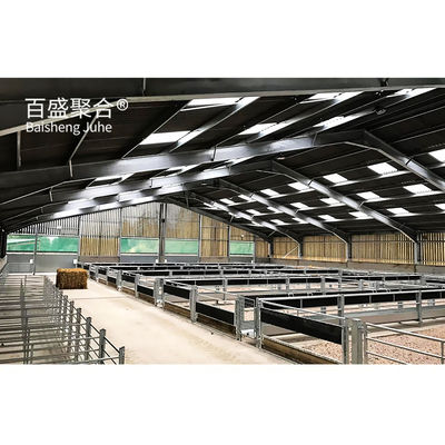 Certyfikowana konstrukcja stalowa ISO9001 2008/CE/BV dla fabrycznych gospodarstw drobiowych i kóz