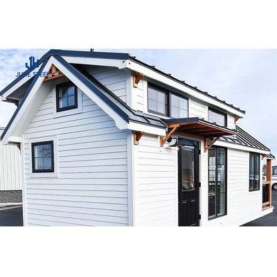 Hotelowy dom kontenerowy Flat Pack Prefab 20ft Mobilna składana konstrukcja stalowa