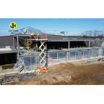 Punching Service Steel Metal Frame Structure for Steel Building Construction Workshop (Służba przebicia struktury metalowej stalowej dla warsztatów budowy stali)