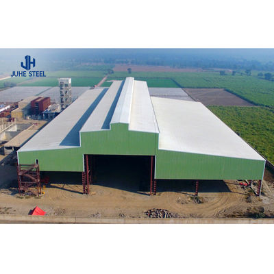 Q235/Q345B Konstrukcja metalowych ram stalowych dla prefabrykowanych budynków warsztatów
