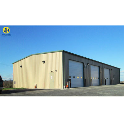Q235 Q235B Q345 Wysokość izolacji Prefabrykowane metalowe budynki magazynowe/wersja/hangar/sklep