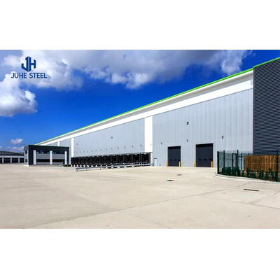 Prefabrykowana konstrukcja stalowa warsztaty w GB Standard z aluminiowym stopem okna