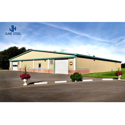 Prefabrykowana konstrukcja stalowa warsztaty w GB Standard z aluminiowym stopem okna