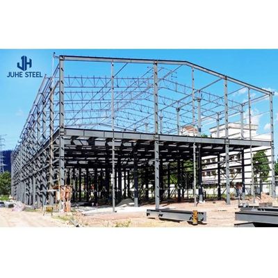 Prefabrykowane stodoły hodowlane stodoły krowie Hangar stodoły z mostem o trwałej konstrukcji stalowej