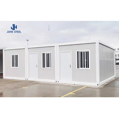 Steel Chasis 18mm MGO board 15mm Vinyl flooring 20ft 40ft Pre Manufactured Container House
