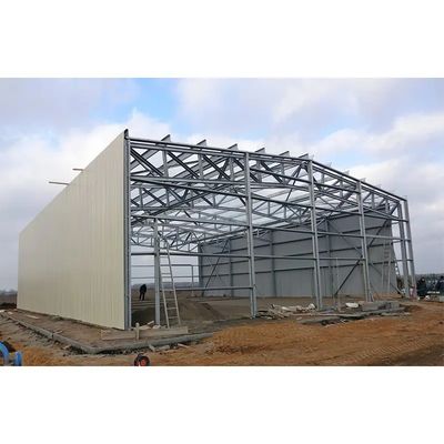 Prefabrykowana konstrukcja stalowa Skład Warsztaty Budownictwo z projektowaniem rysunków 3D