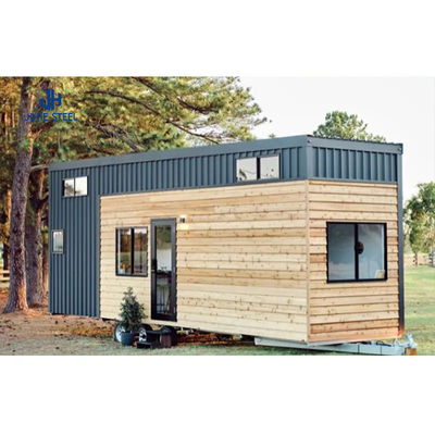 Dom Prefab Container Dom z stałym H-formy stalowej belki i drzwi panelu kanapkowego