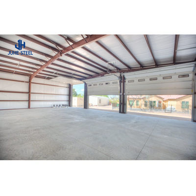 Easy Assemble Prefab Metal Steel Structure Car Garage with Solid H-shape Steel Beam (Jasny montaż prefabrykowanej metalowej struktury stalowej w garażu samochodowym z solidnym ogniwem stalowym w kształcie H)