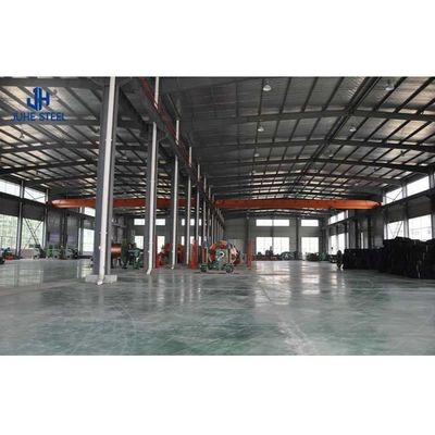 Solid H-form Steel Beam Quick Build Prefab Metal Industrial Building Frame dla hangaru