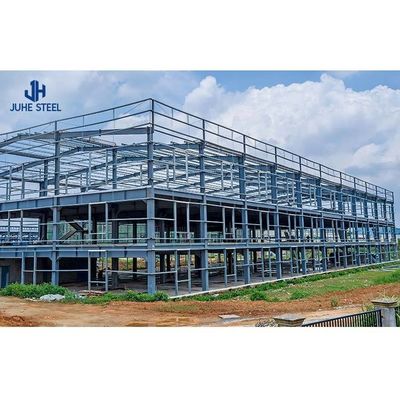 Usługi cięcia konstrukcja ramy metalowej prefabrykowane konstrukcje stalowe plany budowy