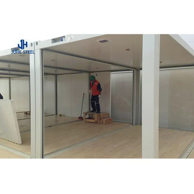Niedrogie i nowoczesne domy z kontenerami z 50/75mm EPS Sandwich Panel / ściany z wełny skalnej