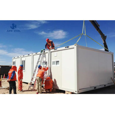 Niedrogie i nowoczesne domy z kontenerami z 50/75mm EPS Sandwich Panel / ściany z wełny skalnej