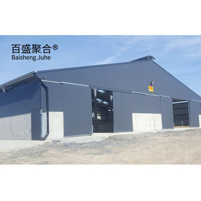 Prefabrykowany Hot Dip Galvanised Steel Structure Barn Shed dla Krow i Owiec