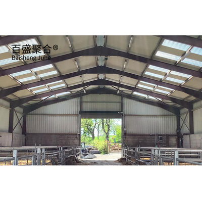 Aluminiowy stopu okna Metalowe Owiec Farmy Szopka Projekt Structure Steel Owiec Dom schronienie PKPM rysunek