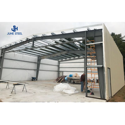 Prefabrykowany magazyn przemysłowy Solid H-form Steel Beam Main Frame for Construction