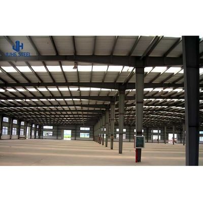 Budowla metalowa magazyn stalowy dla prefabrykowanego magazynu Q235 Q355B