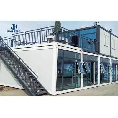 Prefabrykowane domy kontenerowe w nowoczesnym stylu projektowania z oknem z stopów aluminium