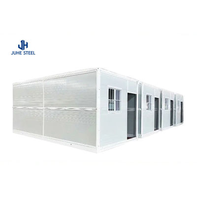 Prefabrykowane domy kontenerowe z podwoziem stalowym 18 mm płyt MGO 15 mm podłogi winylowe