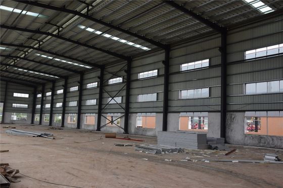 Q235B Fabryka prefabrykowanych konstrukcji metalowo- stalowych Warsztaty do sprzedaży Składnia magazynowa