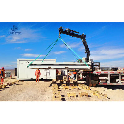 Nowoczesny dom prefabrykowany z oknem przesuwnym z PVC i stopem aluminium