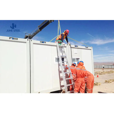 Nowoczesny dom prefabrykowany z oknem przesuwnym z PVC i stopem aluminium