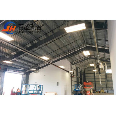 Standardowy AiSi Light Metal Sloping Roof Steel Structure Building Warsztaty magazyn