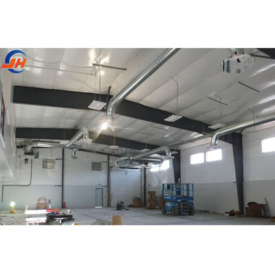 Solid H-form Steel Beam Main Frame Prefab Steel Structure Building dla rynku afrykańskiego