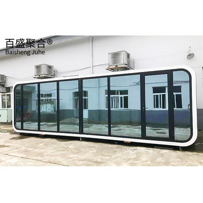 Transport i ładowanie 20ft 40ft Prefab Container Pod Przenośna Kabina Biurowa Przenośny Apple Home