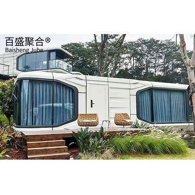 Apple Cabin Prefab Container Home Nowoczesny Kapsuła Kosmiczna Dom do biura na zewnątrz