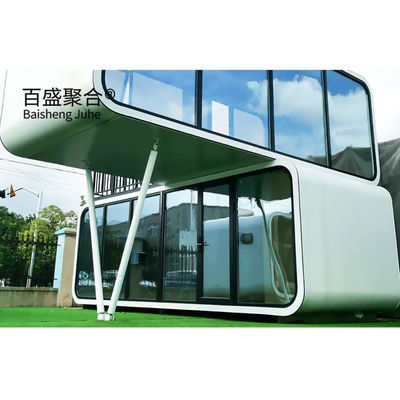 Mobilny zintegrowany dom Eco Friendly Galvanized Steel Frame dla kapsułki Apple