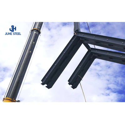 Juhe Metal Space Frame Steel Structure Building Prefab Warehouse dla projektowania na zamówienie
