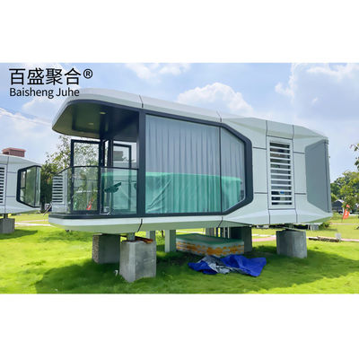 20 stóp 40 stóp Tiny Villa Container House z galwanizowaną ramą stalową i ekologicznego projektu