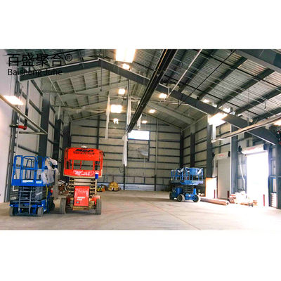 Affordable Prefabricated Steel Structure Warehouse with Light Steel Q345 Q235 Main Frame (Dostępny prefabrykowany stalowy struktury magazyn z lekkim stal Q345 Q235 główny ramy)