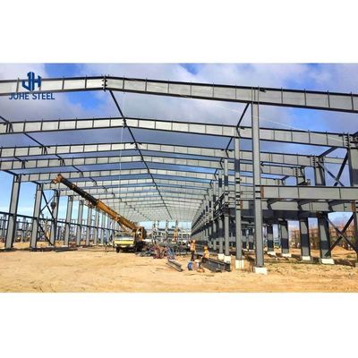 Juhe Industrial Prefab Steel Structure Heavy Workshop dla izolowanego magazynu hangaru