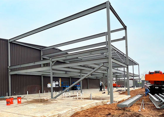Purlin C.Z Shape Steel Channel Prefabricated Hall Design dla budowy warsztatów stalowych