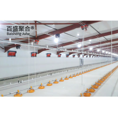 Hot Dip Galvanised C.Z Shape Steel Channel Prefabricated Chicken House for Poultry Farm (Hot Dip Galvanized C.Z. Shape Steel Channel Prefabricated Chicken House for Poultry Farm) - dom z prefabrykowanym kurczakiem