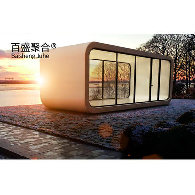 Stalowe domy kontenerowe 20ft 40ft Modularne prefabrykowane małe domy do przenośnego biura Apple