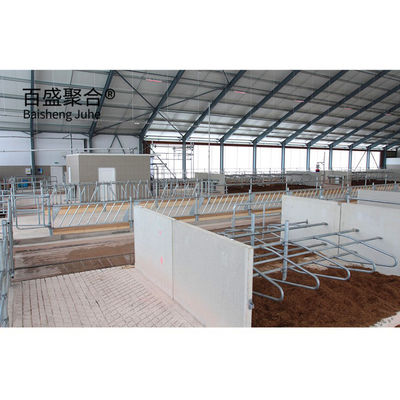 Standardowy budynek prefabrykowany dla bydła ASTM ISO9001 2008/CE/BV Certyfikowany