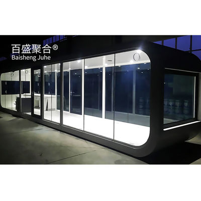 Kiosk Dom Apple 20Ft 40Ft Galwanizowana stalowa ramka zewnętrzna nowoczesna prefabrykowana kabina biurowa Pod