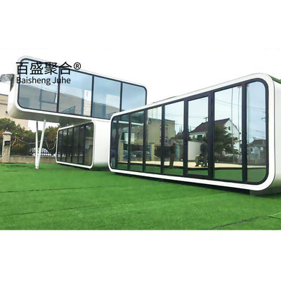Kiosk Dom Apple 20Ft 40Ft Galwanizowana stalowa ramka zewnętrzna nowoczesna prefabrykowana kabina biurowa Pod