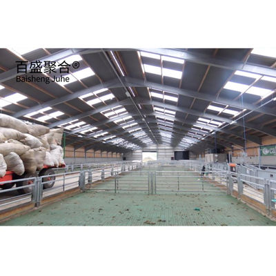 Q235 Low Carbon Steel Heavy Pre Design Sheep/Cow Shed Steel Structure Farm Houses Commercial Chicken Houses Wyroby rolne