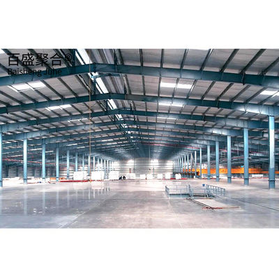Prefabrykowana konstrukcja magazynu stalowego warsztaty hangar projektowanie budynku dla rozwiązania magazynowego