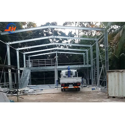 C.Z Form Steel Channel Purlin Modular Warehouse Steel Building z klasą stali Q355
