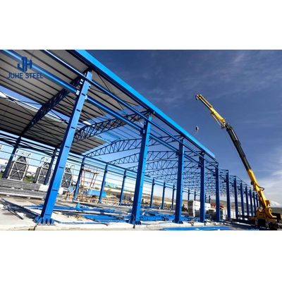 C.Z Form Steel Channel Purlin Modular Warehouse Steel Building z klasą stali Q355