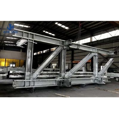 Niski węglowodanowa stal Q235 Q345 Galwanizowana stal Warsztaty magazynowe Hangar Garage Struktura