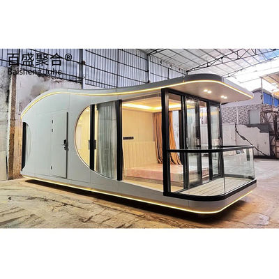 Modularny prefabrykowany kontener dom przyjazny dla środowiska kapsuła hotelowa kabina do wykorzystania przestrzeni