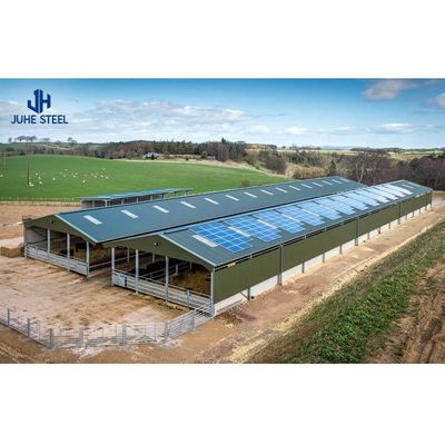 Q235 Low Carbon Steel H Beam Structure for Steel Structure Piggery Hog House Wykorzystanie stali o niskiej zawartości węgla