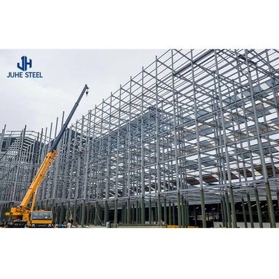Prefabrykacja Modularna konstrukcja stalowa Metalowy magazyn Budowla Materiały budowlane Warsztaty