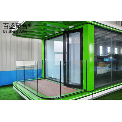 Space Capsule Hotel Nowoczesne domy prefabrykowane z przyjaznym dla środowiska projektem i standardowym planem